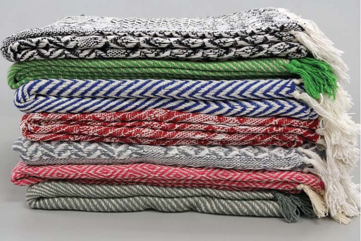 Kevara Cotton Throws 100% Cotton 50" x 60". 7 Colours Reg $29.98 NOW $11.98 Kevara Cotton Throws 100% Cotton 50" x 60". 7 Colours Reg $29.98 NOW $11.98