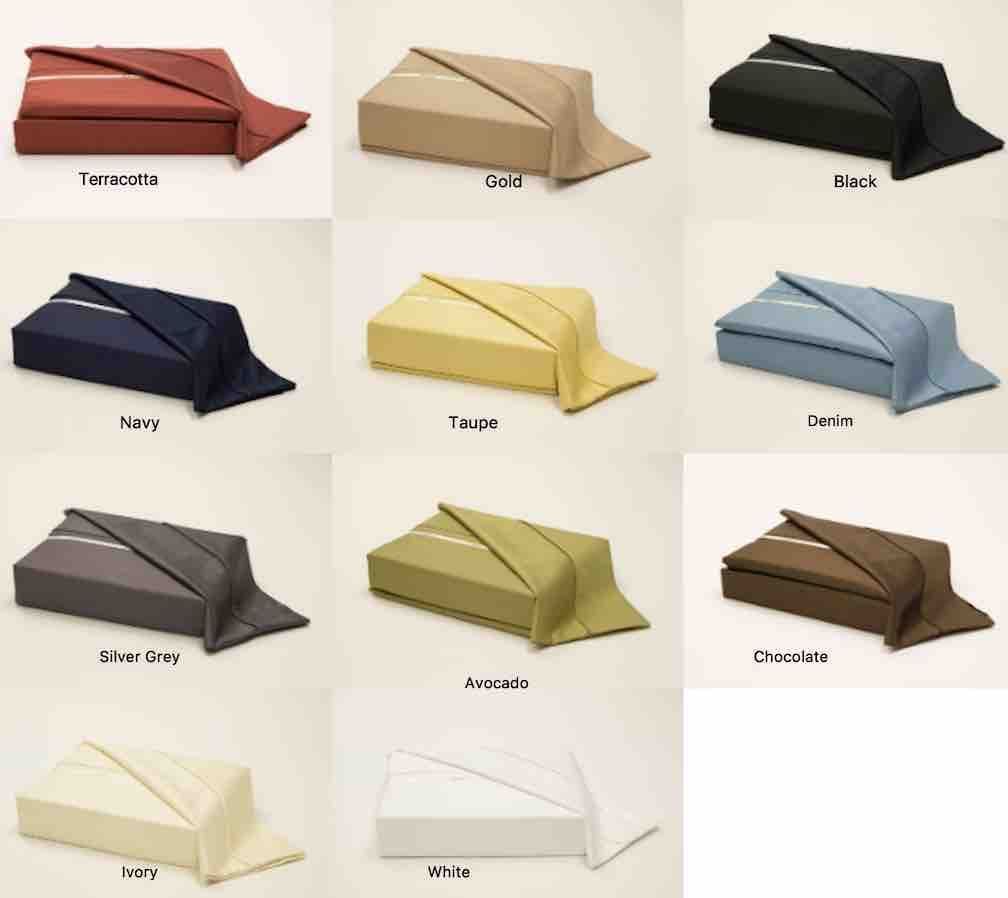 AthenaBRENDA400ThreadCountSheetSet colours North Shore Linens