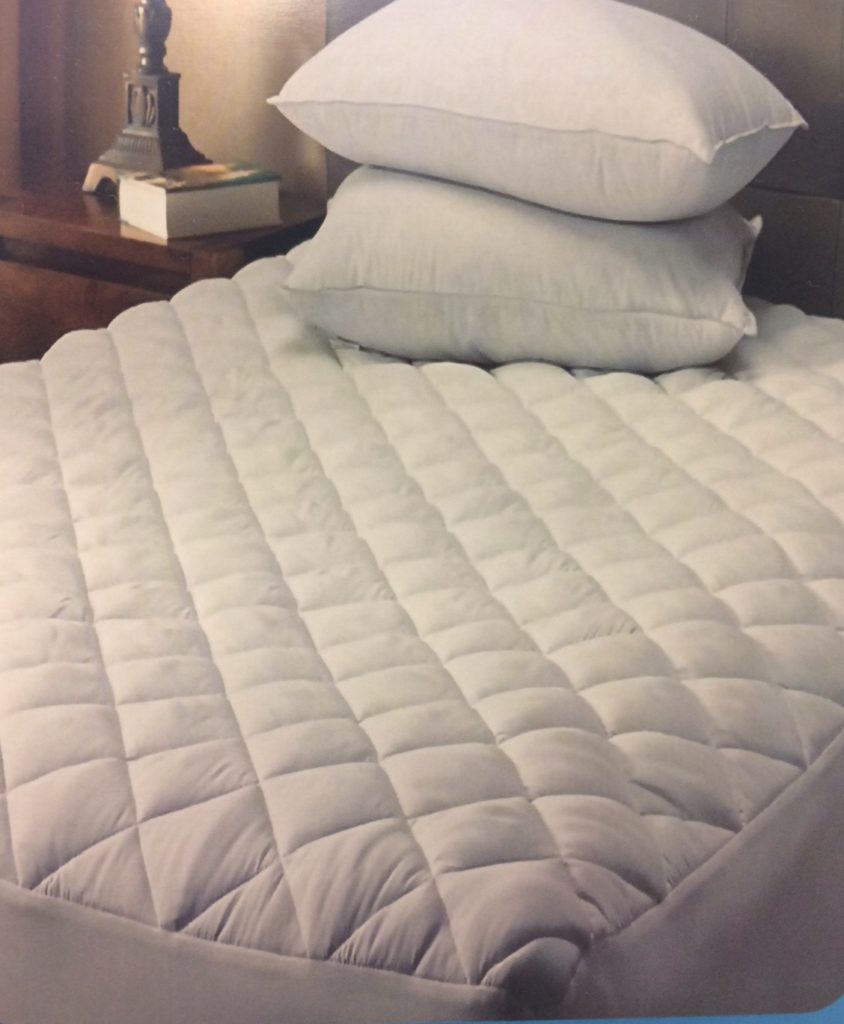 Hotel Poly/Cotton Mattress Pad (inexpensive true hotel mattress pads) North Shore Linens