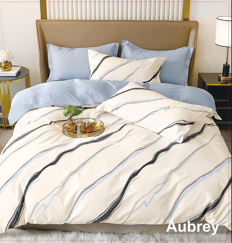 Contempo Duvet Cover Set - AUBREY <font color="red"> $89.98 - $109.98 </font> 