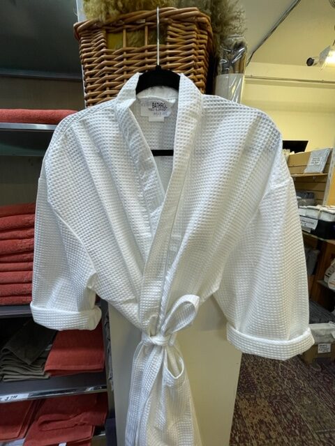 Cotton Waffle Bathrobe