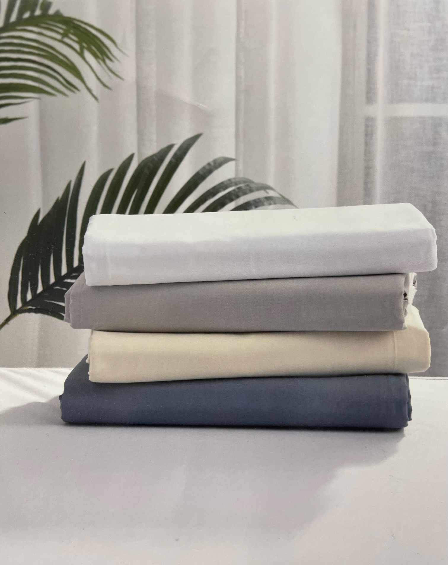 KOUCHINI PERCALE COTTON SHEET SETS – 220 THREAD COUNT (NEW)