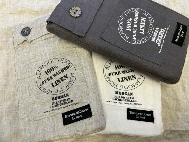 HUGE SALE!!! 100% LINEN PILLOW SHAMS