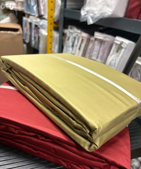 Christmas Colour Special 🎄 40% off Athena Egyptian Cotton in Terracotta & Avocado (open stock only — while it lasts).