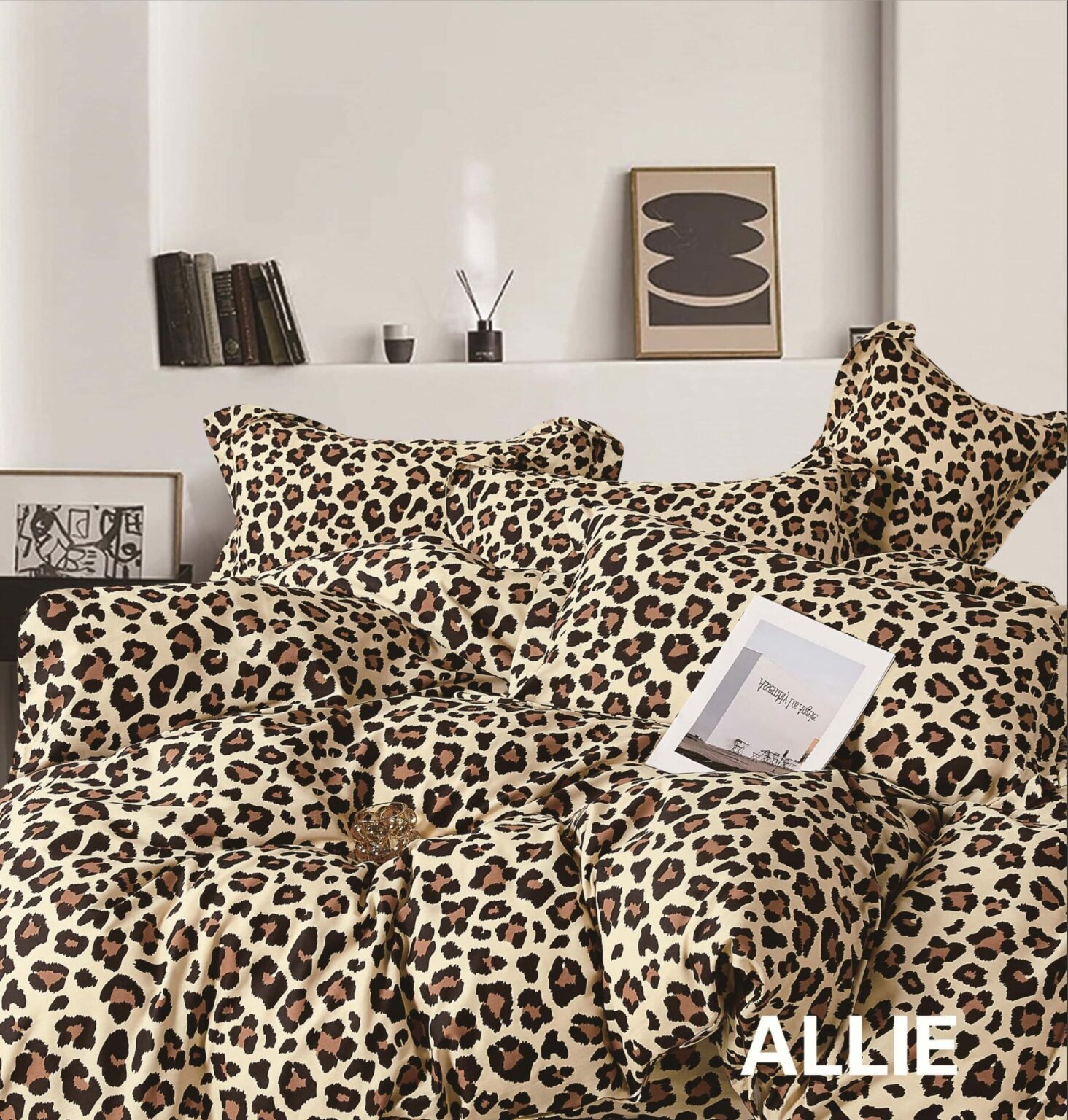 Leopard, but make it couture. Meet Allie — 100% cotton, gloriously unapologetic, and arriving early September.  Pre-orders now open.